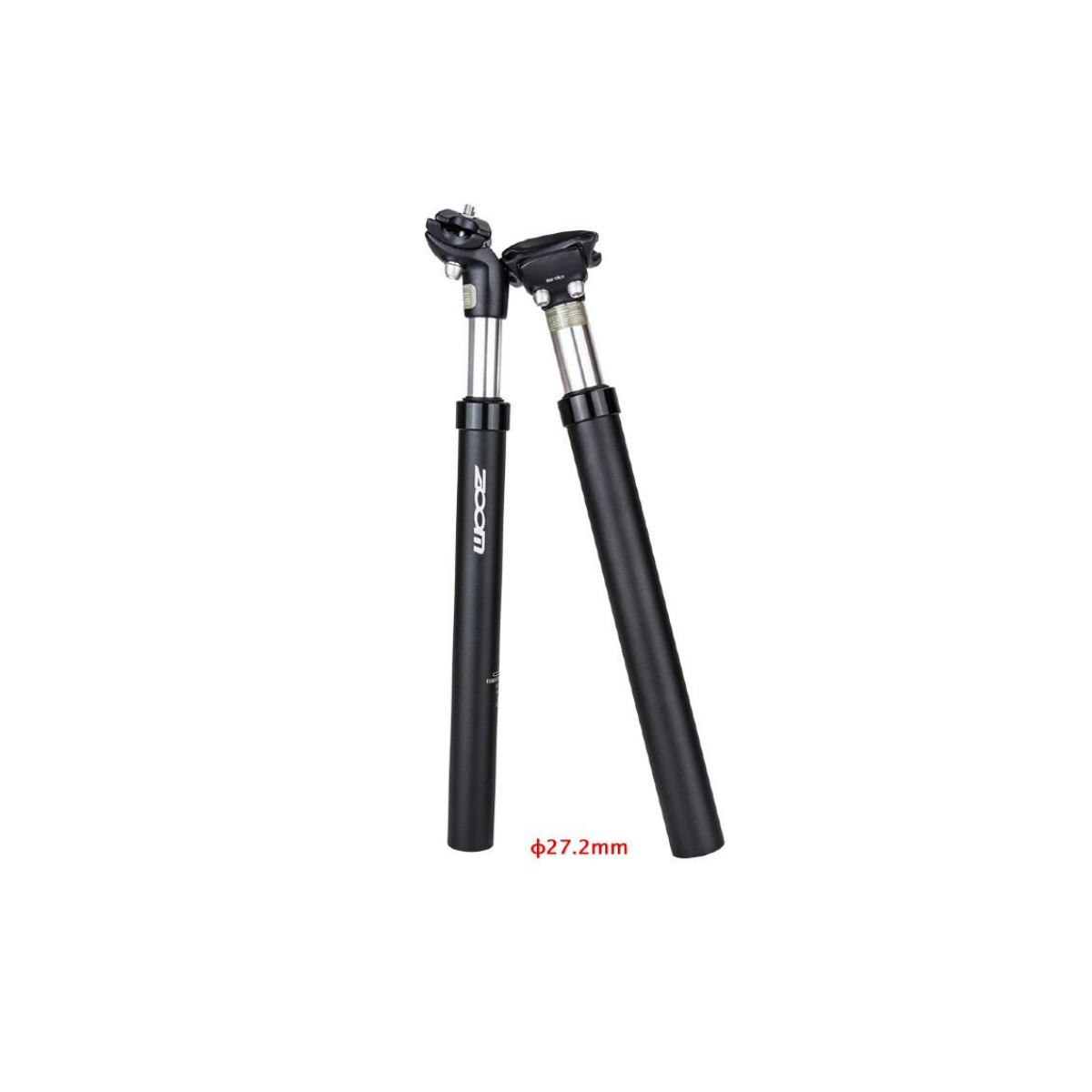 ZOOM AMORTİSÖRLÜ SELE BORUSU 27.2 X 350 MM KIZAKLI