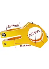 WAKE BİSİKLET BOĞAZI 45MM SARI