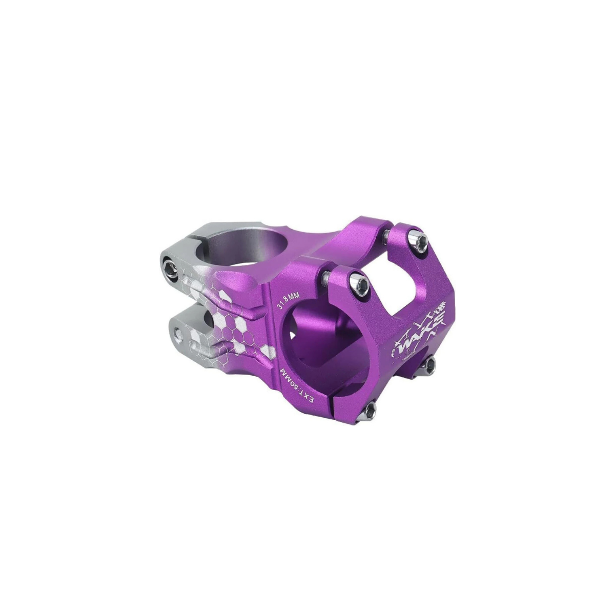 WAKE GİDON BOĞAZI ALİMÜNYUM  31.8MM MOR / GRİ