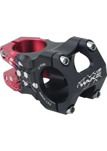 WAKE GİDON BOĞAZI ALİMÜNYUM  31.8MM KIRMIZI / SİYAH