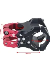 WAKE GİDON BOĞAZI ALİMÜNYUM  31.8MM KIRMIZI / SİYAH