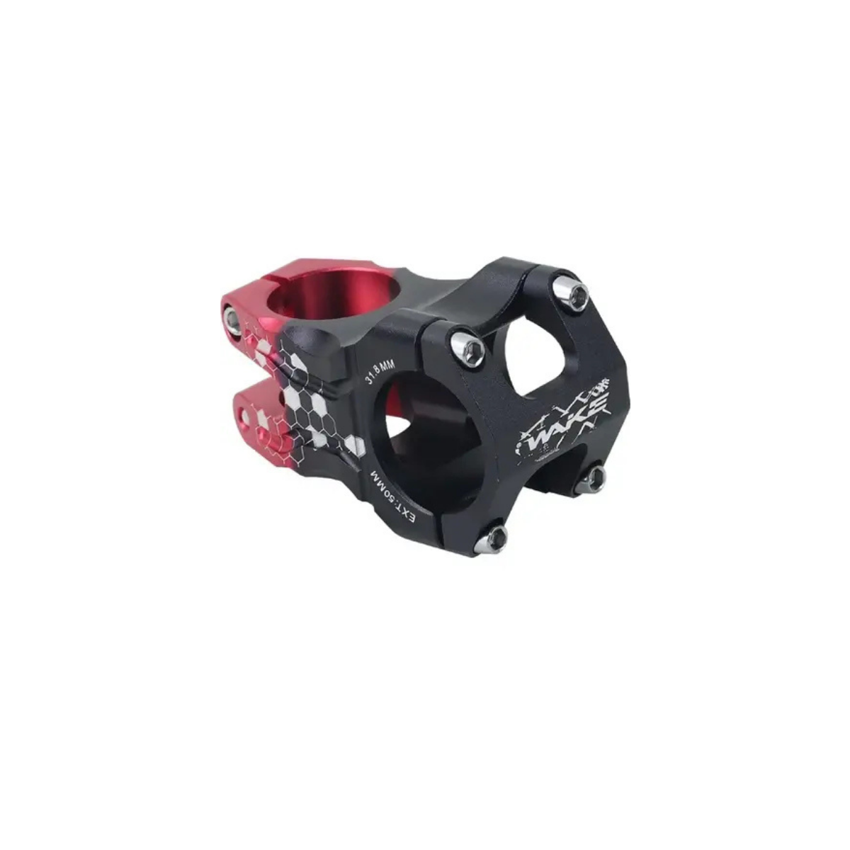 WAKE GİDON BOĞAZI ALİMÜNYUM  31.8MM KIRMIZI / SİYAH