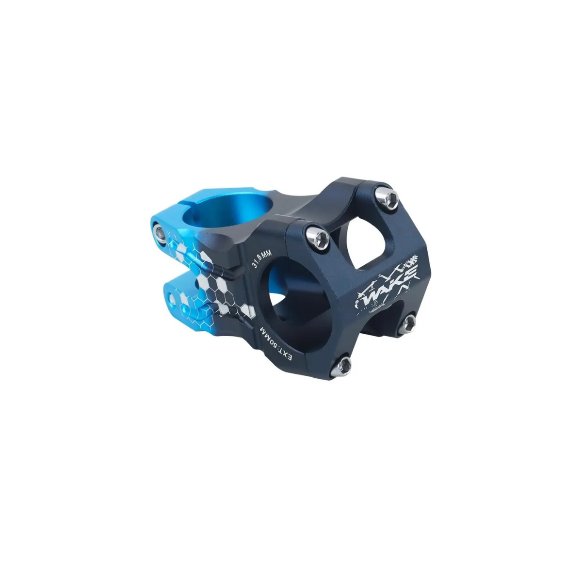 WAKE GİDON BOĞAZI ALİMÜNYUM  31.8MM MAVİ / SİYAH