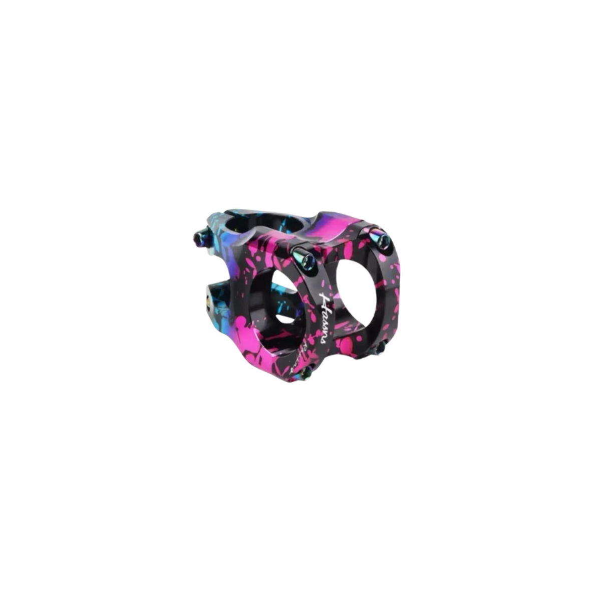 HASSNS BİSİKLET GİDON BOĞAZI SİYAH/PEMBE/MAVİ