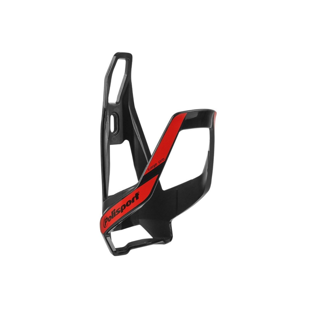 POLİSPORT PRO MATARA KAFESİ SİYAH/KIRMIZI