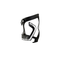 PRO BİSİKLET MATARA KAFESİ ALÜMİNYUM YANDAN ÇEKMELİ SİYAH/BEYAZ