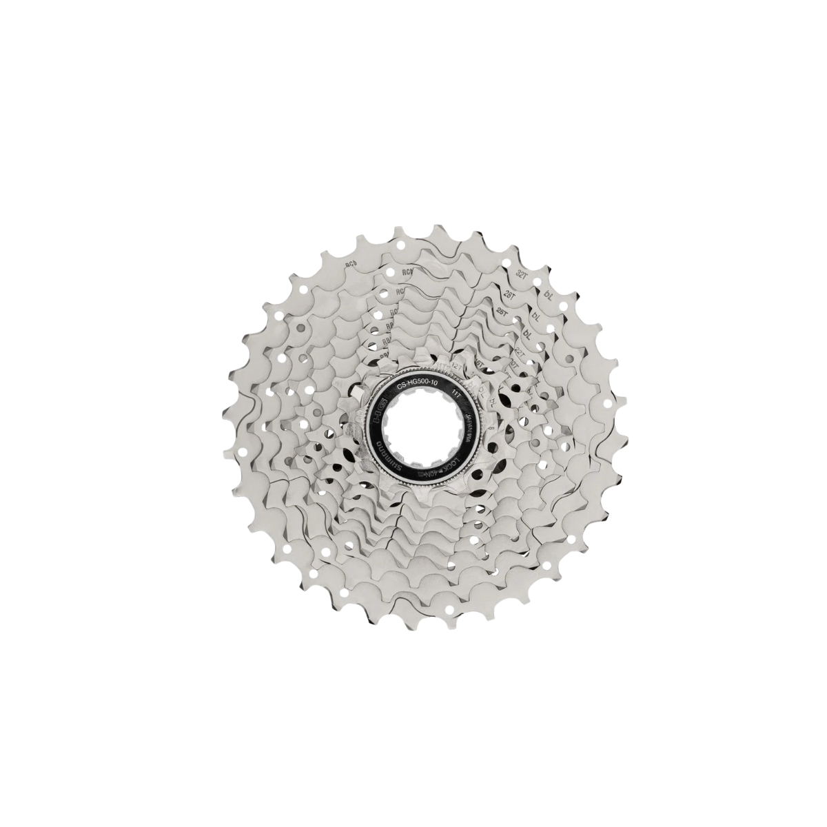 SHİMANO TİAGRA /DEORE CS-HG500 10lu 11-32t ARKA KASET DİŞLİ GÜMÜŞ