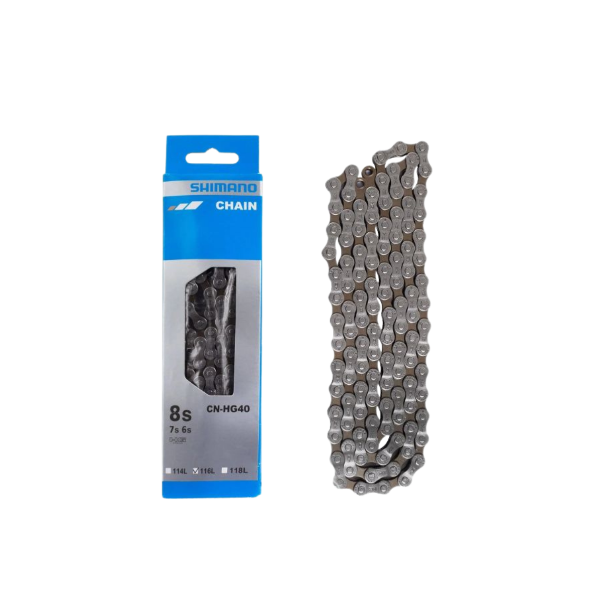 SHİMANO ZİNCİR CN-HG40 6/7/8 VİTES  116 BAKLA