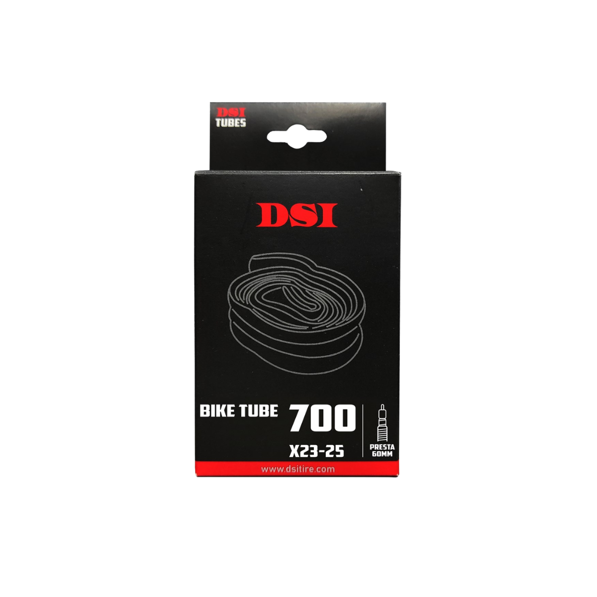 DSİ İNCE SİBOP İÇ LASTİK  Fvr60Mm 700X23-25 (YOL-YARIŞ)