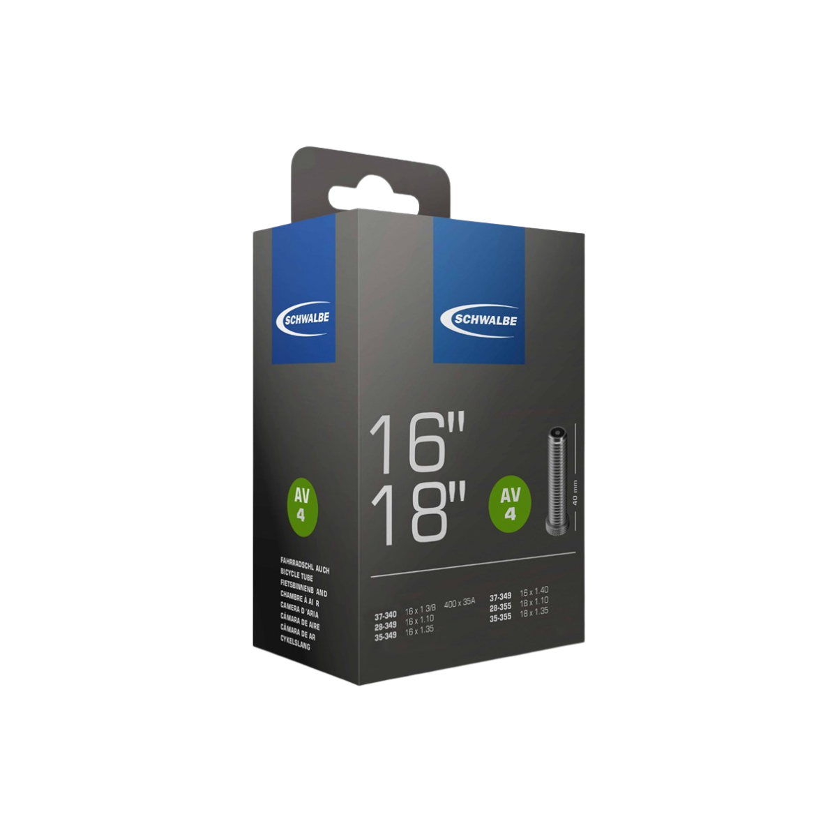 SCHWALBE Av4 16''/18'' OTO SİBOP İÇ LASTİK